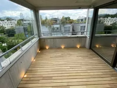 Balkon Holzterrasse Bern Schreinerei Um&Bau